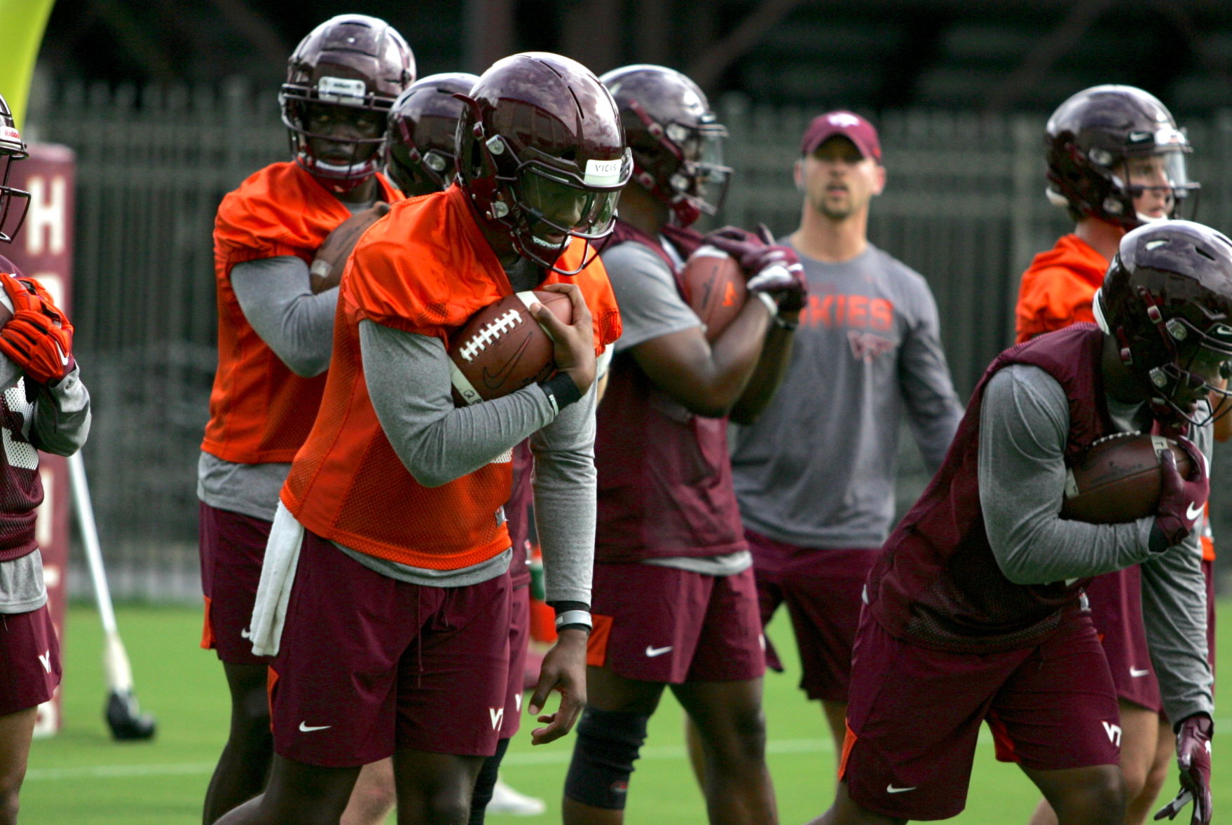 Virginia Tech quarterback Hendon Hooker